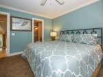 Guest Bedroom with Attached Private Bath at 20 Hilton Head Beach Villa